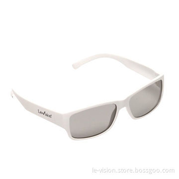 Polarized 3D Cinema Glasses for Passive Digital Projector and Hone Theater
